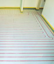 Σύστημα Ενδοδαπέδιας Θέρμανσης ξηράς δόμησης χαμηλού προφίλ