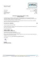 WRAS Aqua-Plus Fiberglass up to 70°C